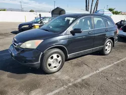 Salvage cars for sale from Copart Van Nuys, CA: 2010 Honda CR-V LX