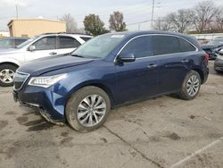 Salvage cars for sale at Moraine, OH auction: 2016 Acura MDX Technology