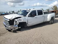 Chevrolet Silverado k3500 lt Vehiculos salvage en venta: 2015 Chevrolet Silverado K3500 LT