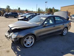 Mercedes-Benz salvage cars for sale: 2009 Mercedes-Benz E 350 4matic