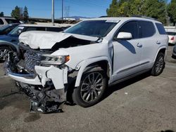 Salvage cars for sale at Rancho Cucamonga, CA auction: 2023 GMC Acadia Denali