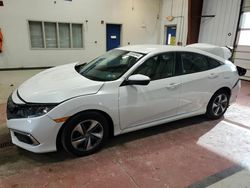 Salvage cars for sale at Angola, NY auction: 2020 Honda Civic LX