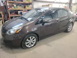 Salvage cars for sale at Nisku, AB auction: 2014 KIA Rio LX