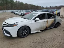 Salvage cars for sale from Copart Lyman, ME: 2022 Toyota Camry SE