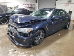 Salvage cars for sale at Elgin, IL auction: 2019 Genesis G70 Elite