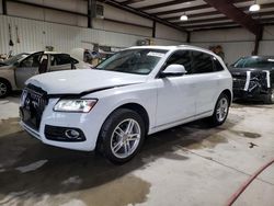 Salvage cars for sale at Chambersburg, PA auction: 2017 Audi Q5 Premium Plus