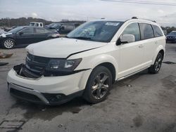 Salvage cars for sale at Lebanon, TN auction: 2015 Dodge Journey Crossroad