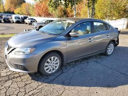 Salvage cars for sale from Copart Portland, OR: 2016 Nissan Sentra S