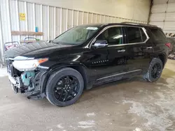 Salvage cars for sale from Copart Abilene, TX: 2019 Chevrolet Traverse Premier