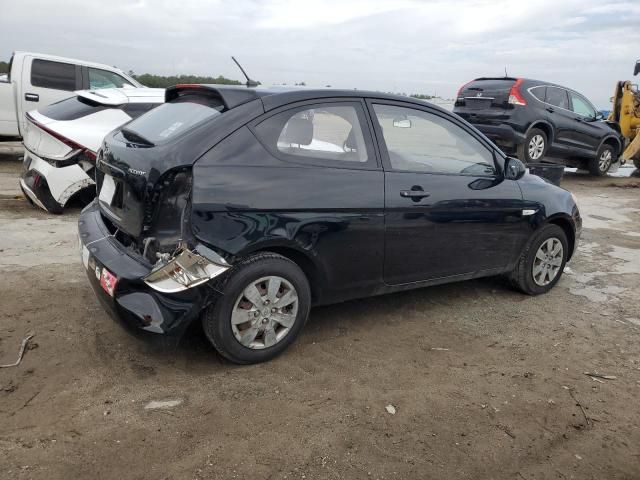 2010 Hyundai Accent Blue