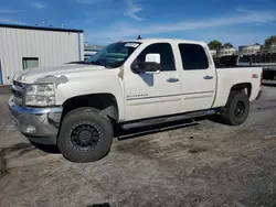 Salvage cars for sale at Tulsa, OK auction: 2012 Chevrolet Silverado K1500 LT