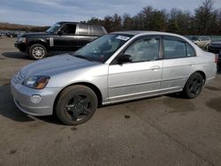 Salvage cars for sale at Brookhaven, NY auction: 2003 Honda Civic EX