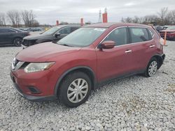 Salvage cars for sale at Barberton, OH auction: 2015 Nissan Rogue S