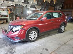 Salvage cars for sale at Albany, NY auction: 2016 Nissan Rogue S