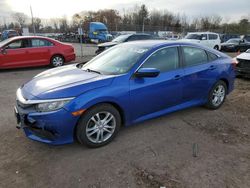 Salvage cars for sale at Chalfont, PA auction: 2016 Honda Civic LX