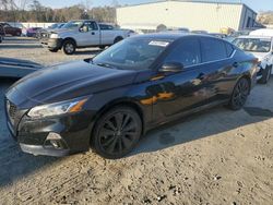 Salvage cars for sale at Spartanburg, SC auction: 2022 Nissan Altima SR