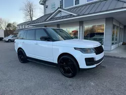 Buy Salvage Cars For Sale now at auction: 2018 Land Rover Range Rover HSE