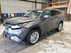 Salvage cars for sale at Sikeston, MO auction: 2021 Toyota Highlander Hybrid Limited