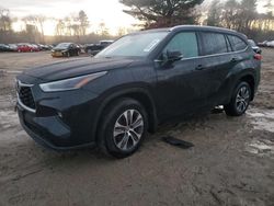 Salvage cars for sale from Copart North Billerica, MA: 2021 Toyota Highlander XLE