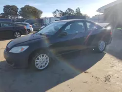 Salvage cars for sale from Copart Hayward, CA: 2004 Honda Civic LX