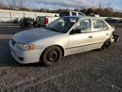 Salvage cars for sale at Assonet, MA auction: 2002 Toyota Corolla CE