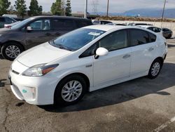 Salvage cars for sale at Rancho Cucamonga, CA auction: 2014 Toyota Prius PLUG-IN