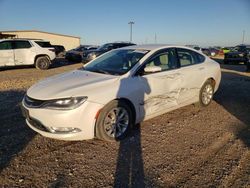 Chrysler Vehiculos salvage en venta: 2015 Chrysler 200 C