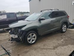 Carros salvage sin ofertas aún a la venta en subasta: 2018 Toyota Highlander Limited