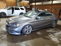 Salvage cars for sale at Ebensburg, PA auction: 2018 Mercedes-Benz CLA 250 4matic