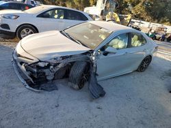 Salvage cars for sale at Ocala, FL auction: 2022 Toyota Camry SE