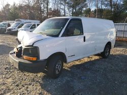 Salvage trucks for sale at North Billerica, MA auction: 2012 GMC Savana G2500