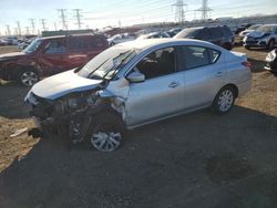 Salvage cars for sale at Elgin, IL auction: 2015 Nissan Versa S