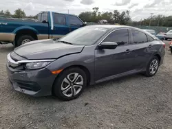 Salvage cars for sale at Riverview, FL auction: 2018 Honda Civic LX