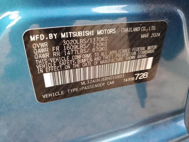 2024 Mitsubishi Mirage ES