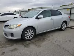 Salvage cars for sale at Bakersfield, CA auction: 2013 Toyota Corolla Base