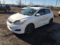 Toyota salvage cars for sale: 2010 Toyota Corolla Matrix S