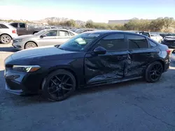 Salvage cars for sale at Las Vegas, NV auction: 2024 Honda Civic Sport