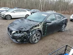 Salvage cars for sale from Copart Ontario Auction, ON: 2021 Nissan Sentra SV