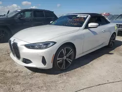 BMW salvage cars for sale: 2022 BMW 430I