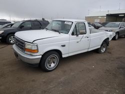 Salvage cars for sale from Copart Brighton, CO: 1994 Ford F150