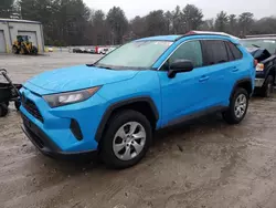 Salvage cars for sale at Mendon, MA auction: 2020 Toyota Rav4 LE