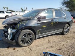 Salvage cars for sale at Mercedes, TX auction: 2021 Chevrolet Equinox LT