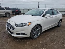 Carros salvage a la venta en subasta: 2015 Ford Fusion Titanium