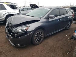 Nissan salvage cars for sale: 2016 Nissan Sentra S