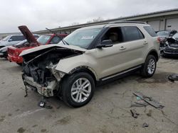 Salvage cars for sale at Louisville, KY auction: 2017 Ford Explorer XLT