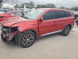 2016 Mitsubishi Outlander SE en venta en Riverview, FL