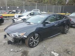 Carros salvage sin ofertas aún a la venta en subasta: 2017 Nissan Maxima 3.5S