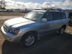 Salvage cars for sale from Copart San Martin, CA: 2007 Toyota Highlander Sport