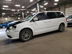 Salvage cars for sale from Copart Blaine, MN: 2014 Dodge Grand Caravan SXT