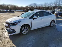 Salvage cars for sale at North Billerica, MA auction: 2016 Chevrolet Cruze LT